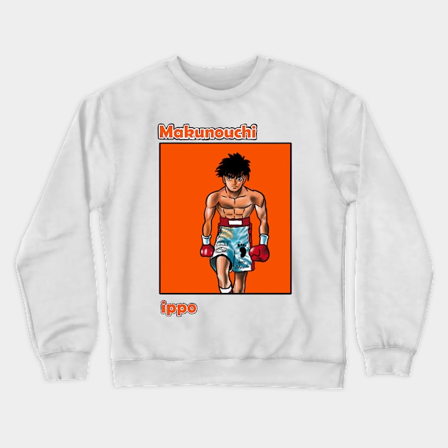 Ippo makunouchi Crewneck Sweatshirt by Damsos_store